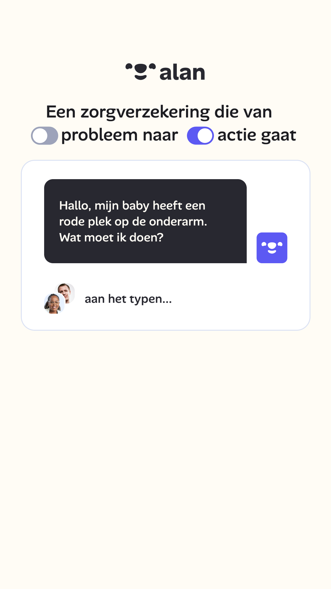 Alan Facebook ad