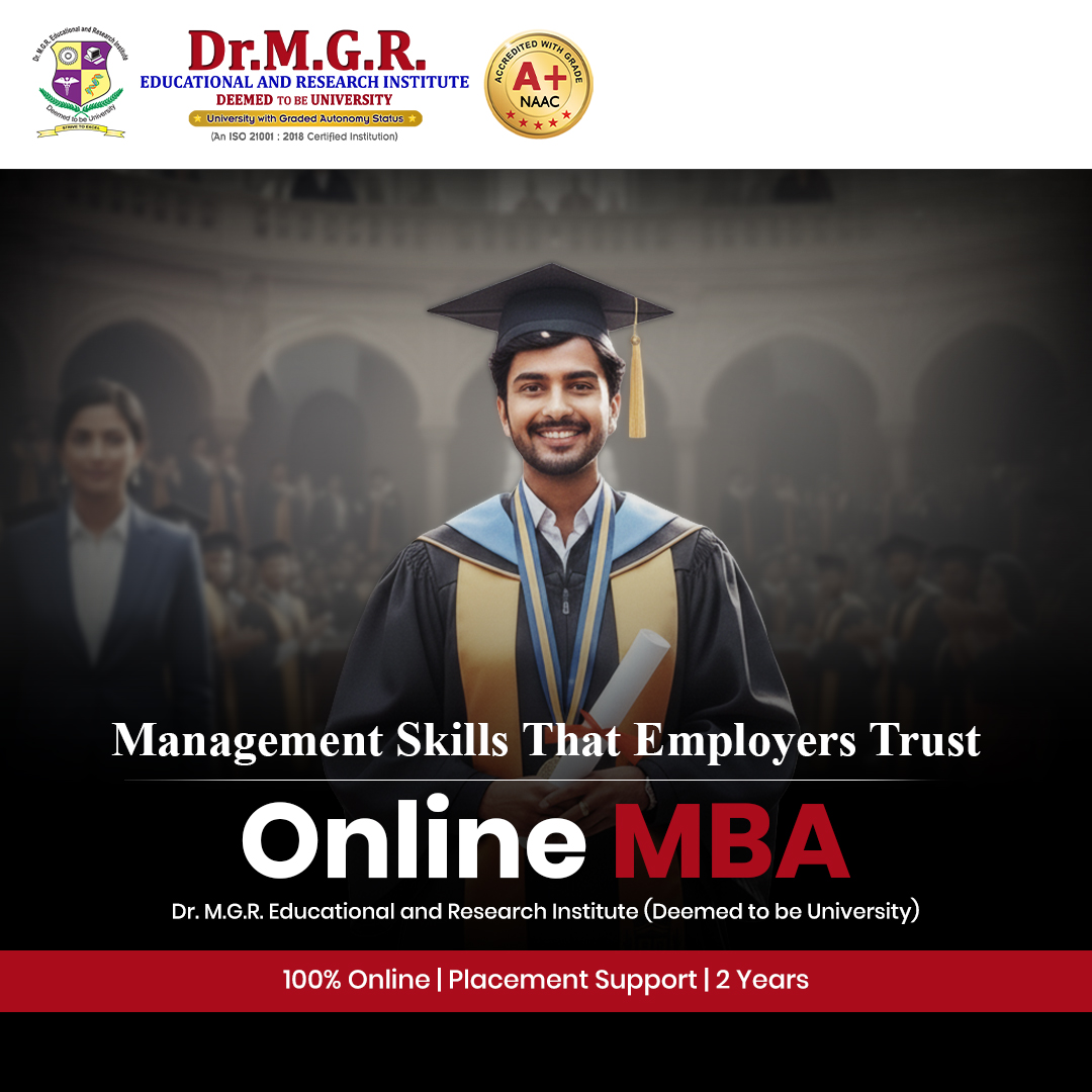 Dr. MGR University Online Programs Facebook ad: Dr. MGR University Online Degrees