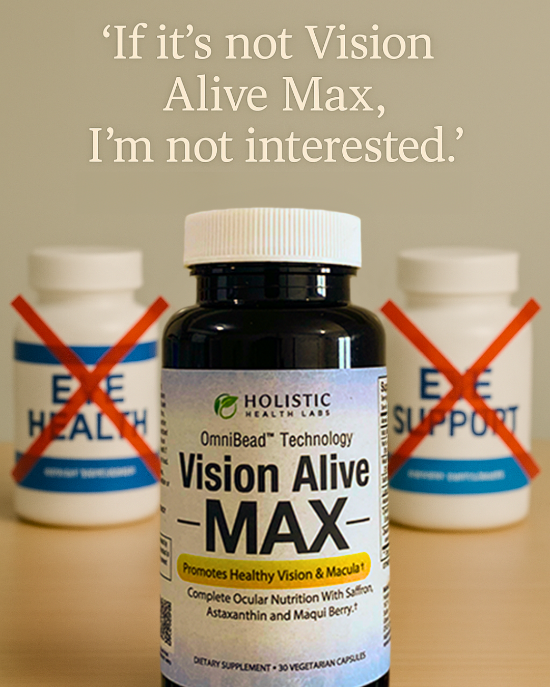 Vision Alive Facebook ad