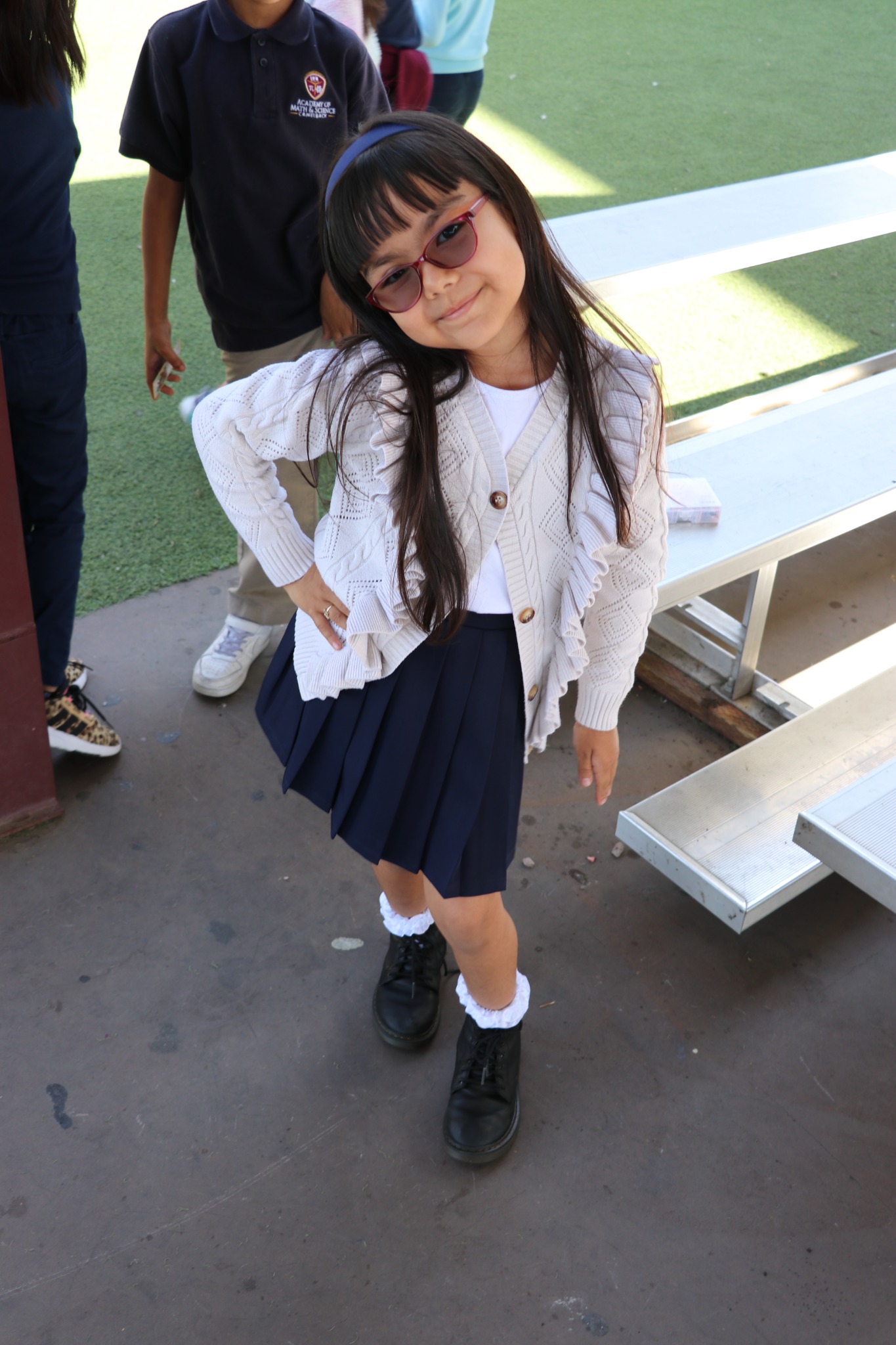 Academy of Math and Science - Flower Facebook ad: Free Public Charter K-8