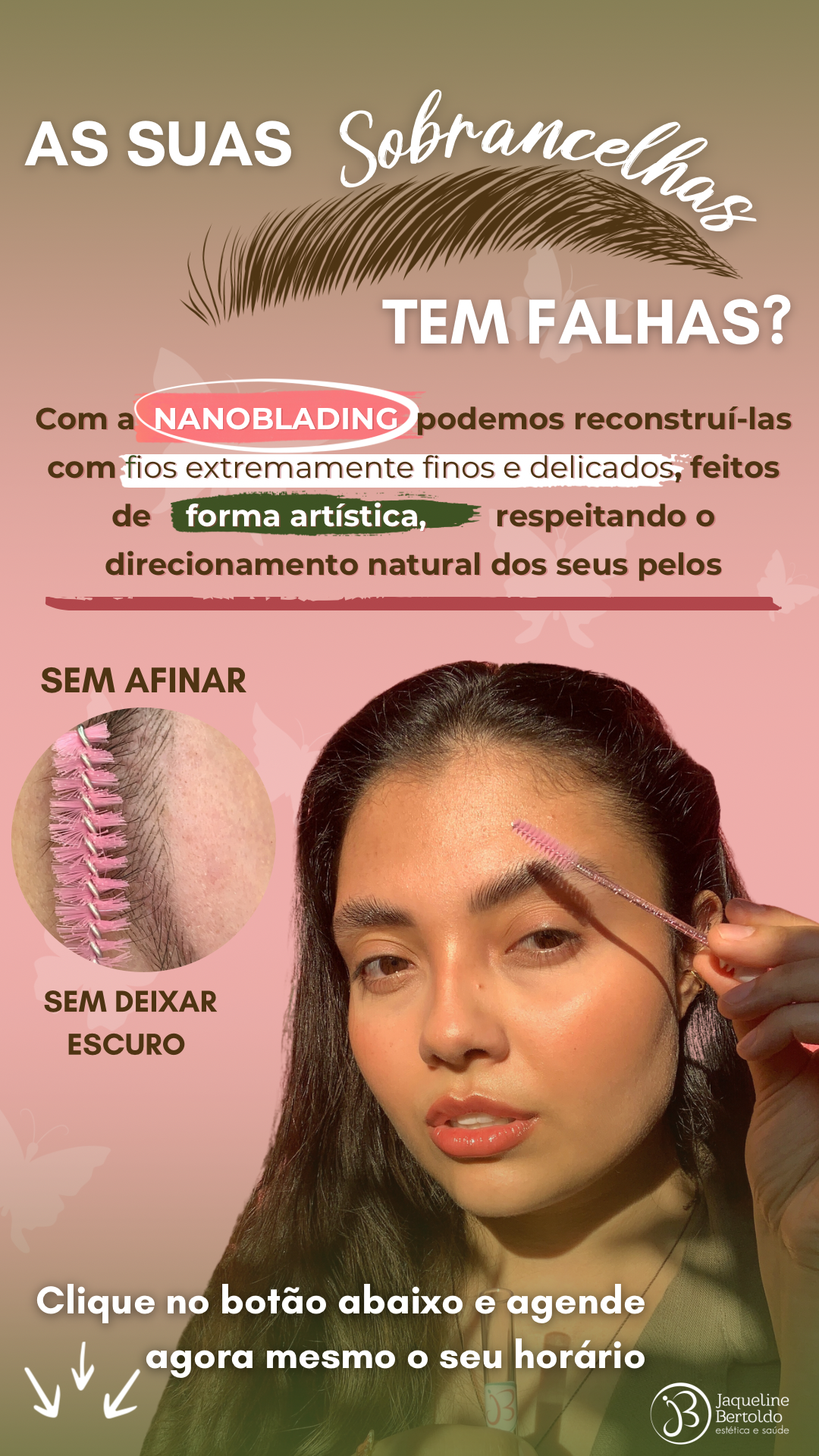 Estética Jaqueline Bertoldo Facebook ad from May 30, 2025