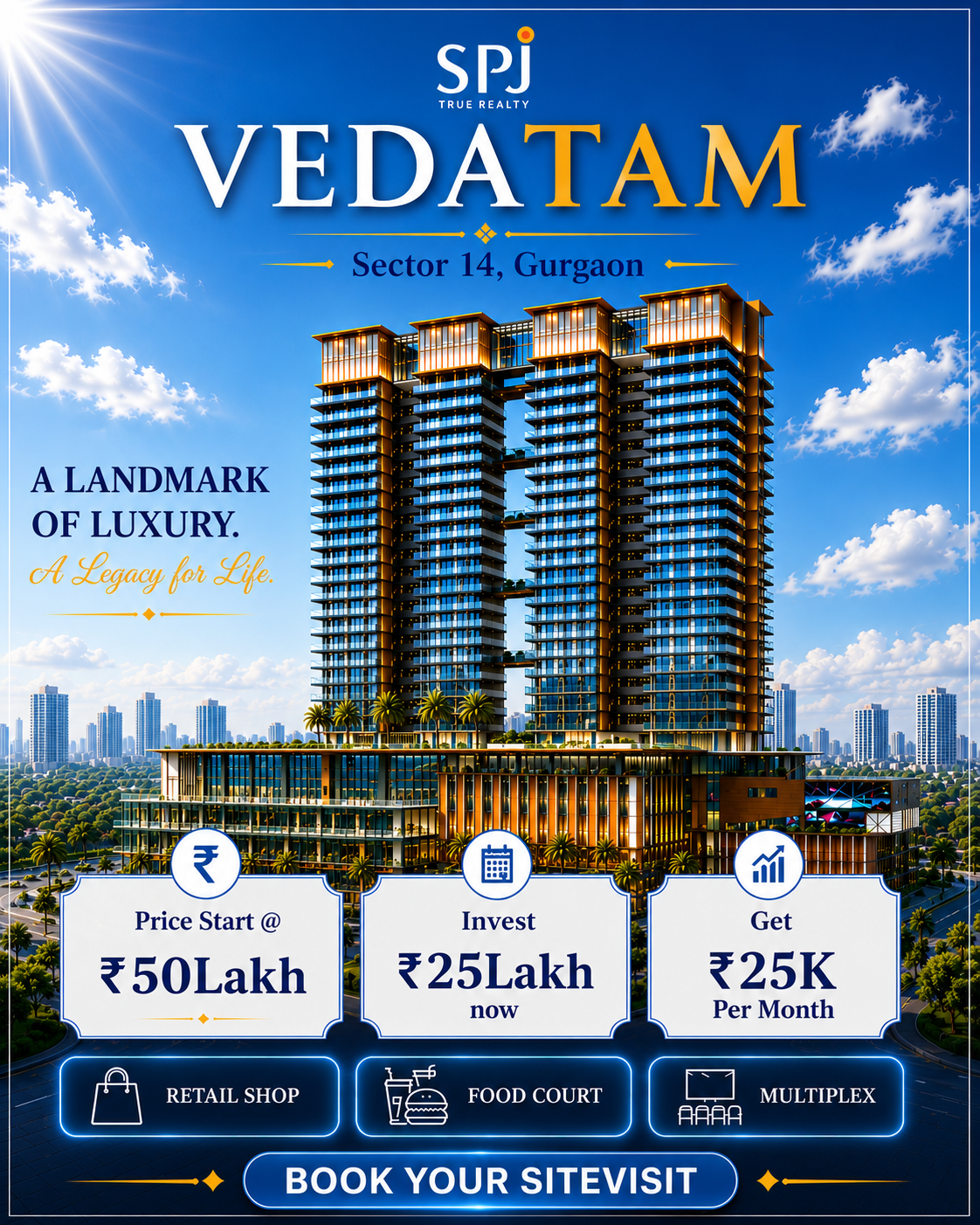 Investment strategy Facebook ad: Investment start @ ₹50L