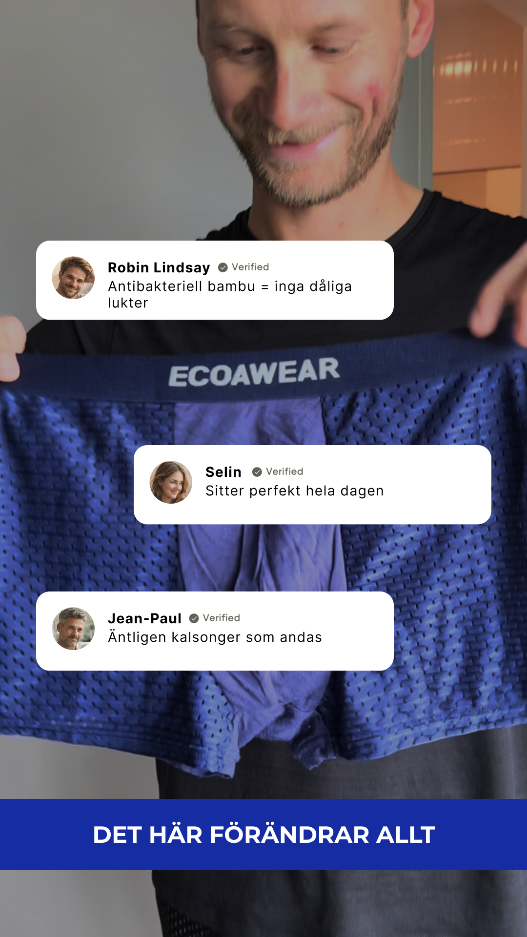 ECOAWEAR Facebook ad