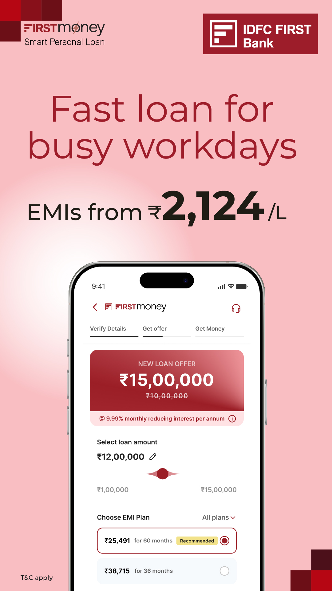 IDFC FIRST Bank Facebook ad