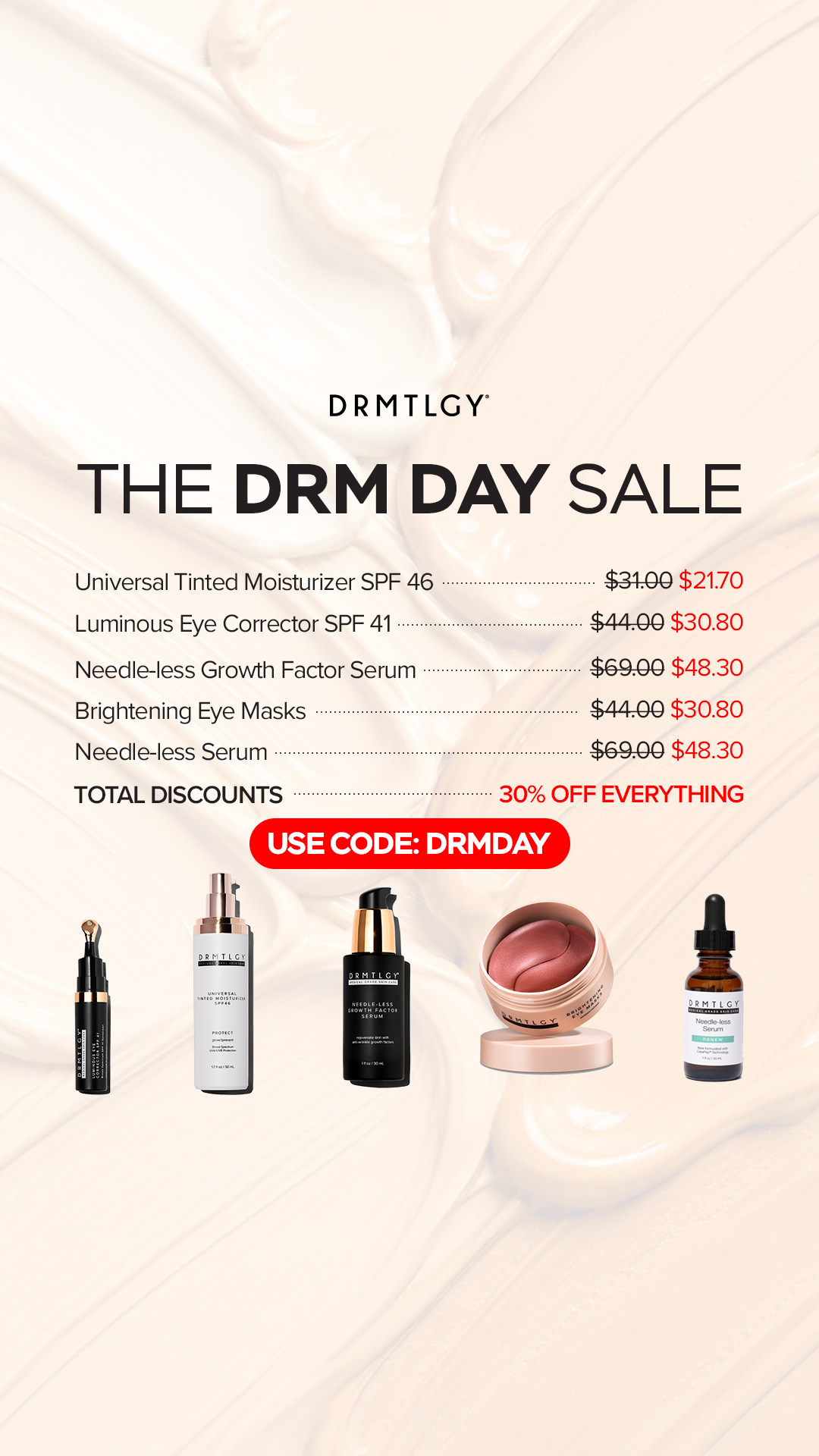 DRMTLGY Facebook ad