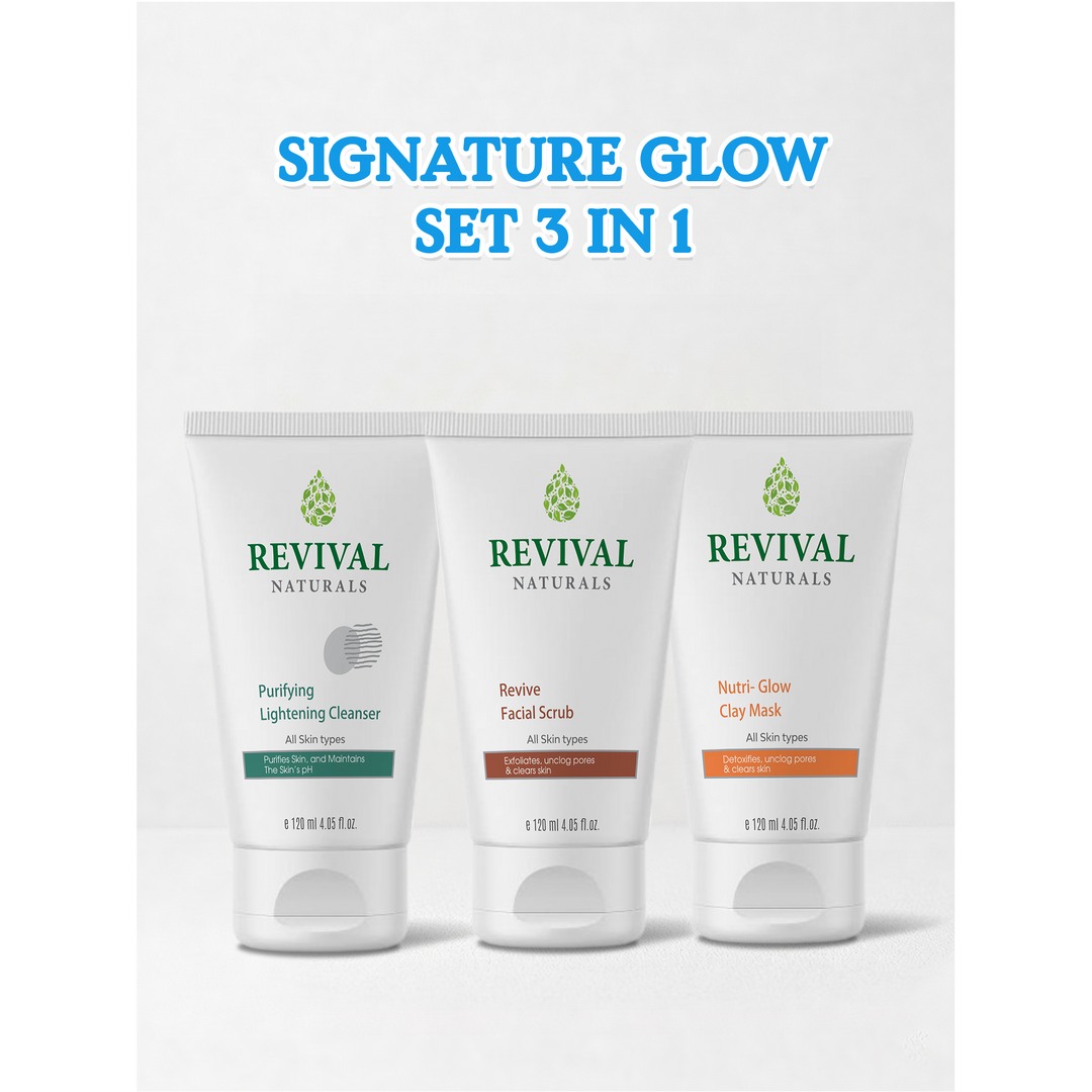 Revival Naturals Facebook ad: Dull, dehydrated skin aur lack of glow se…
