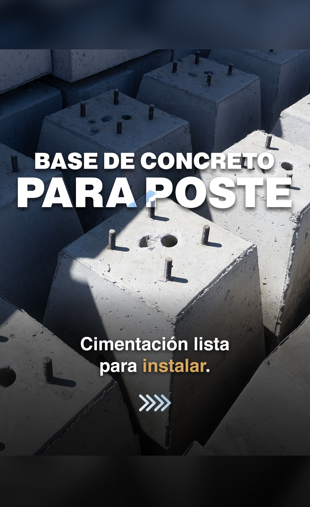 Lumiservicios MX Facebook ad: Dígale adiós al colado en sitio.