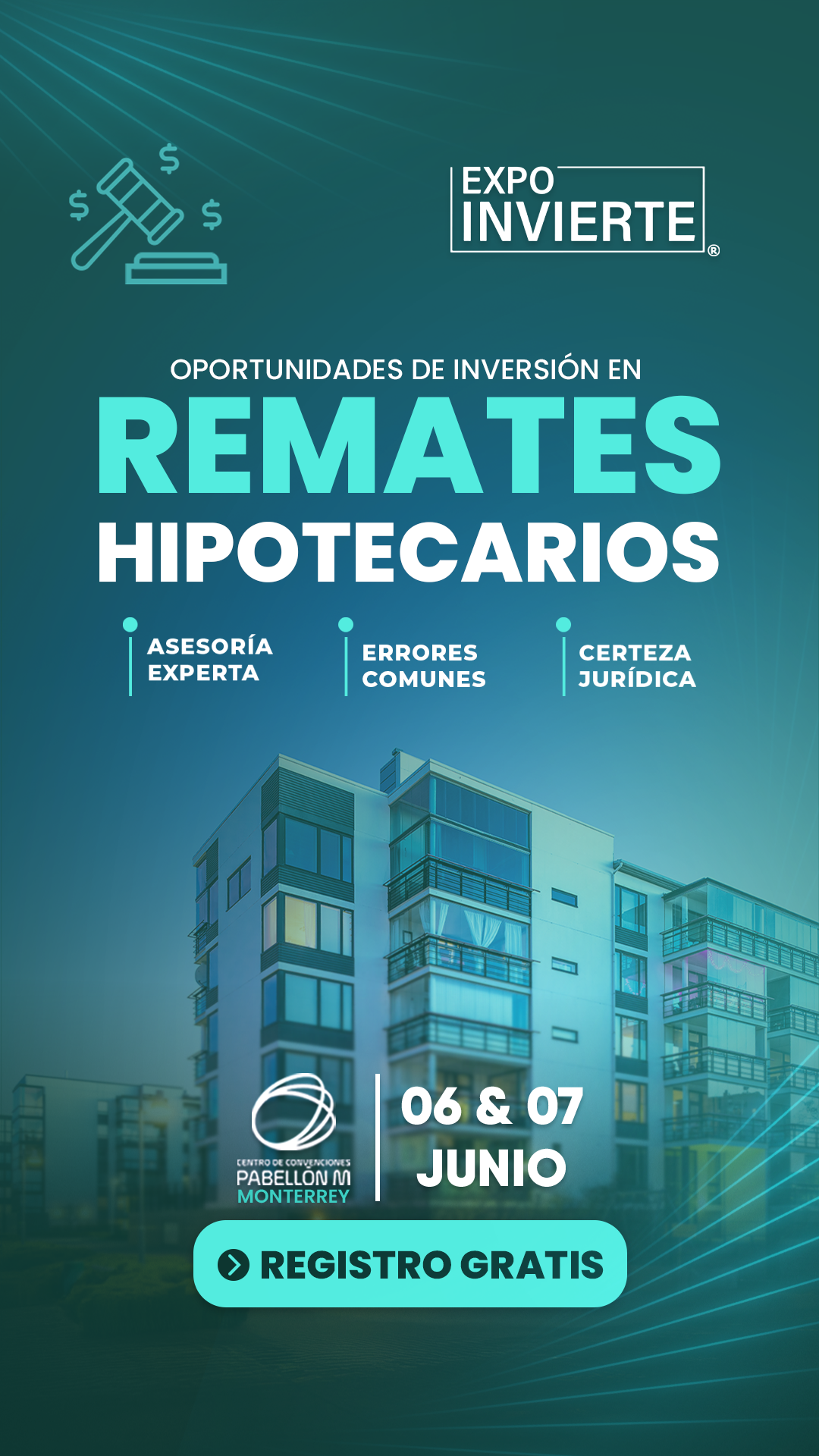 Expo Invierte Facebook ad from May 1, 2026