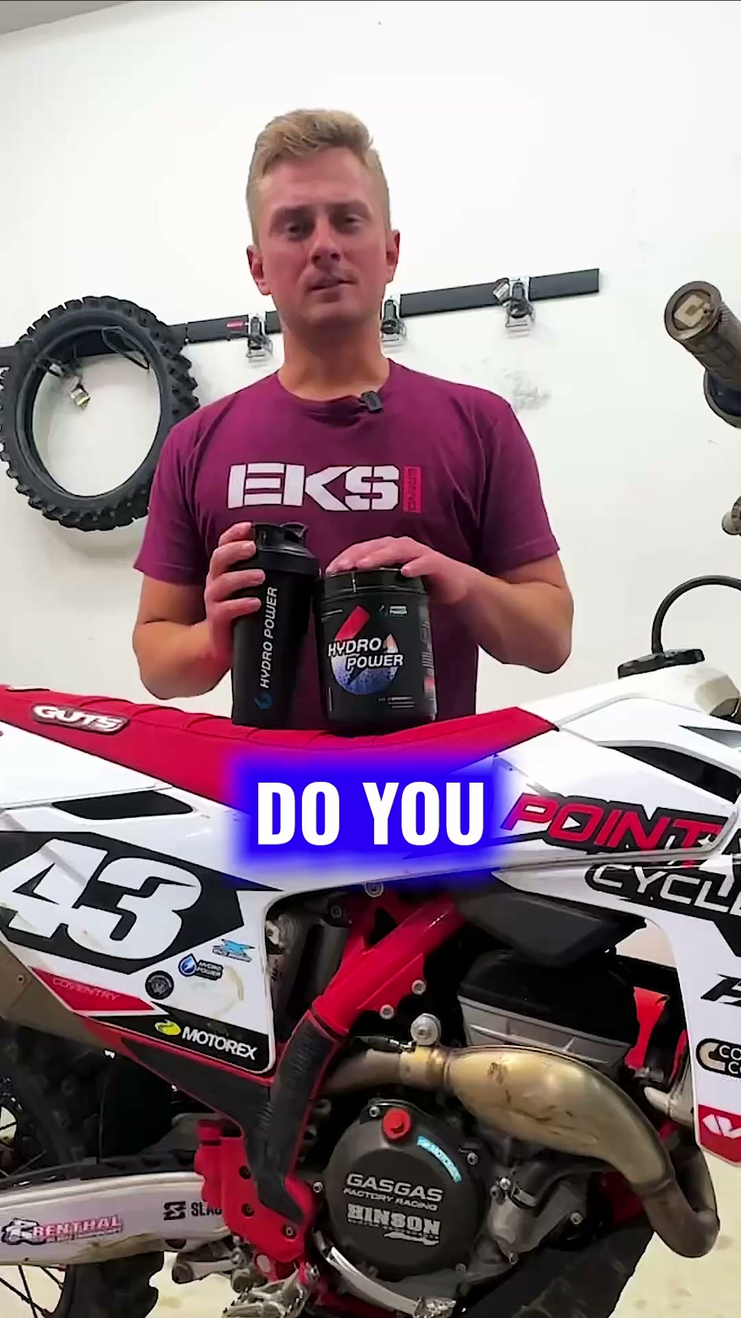Hydro Power Facebook ad: Built to Beat Arm Pump, Cramping & Fatigue