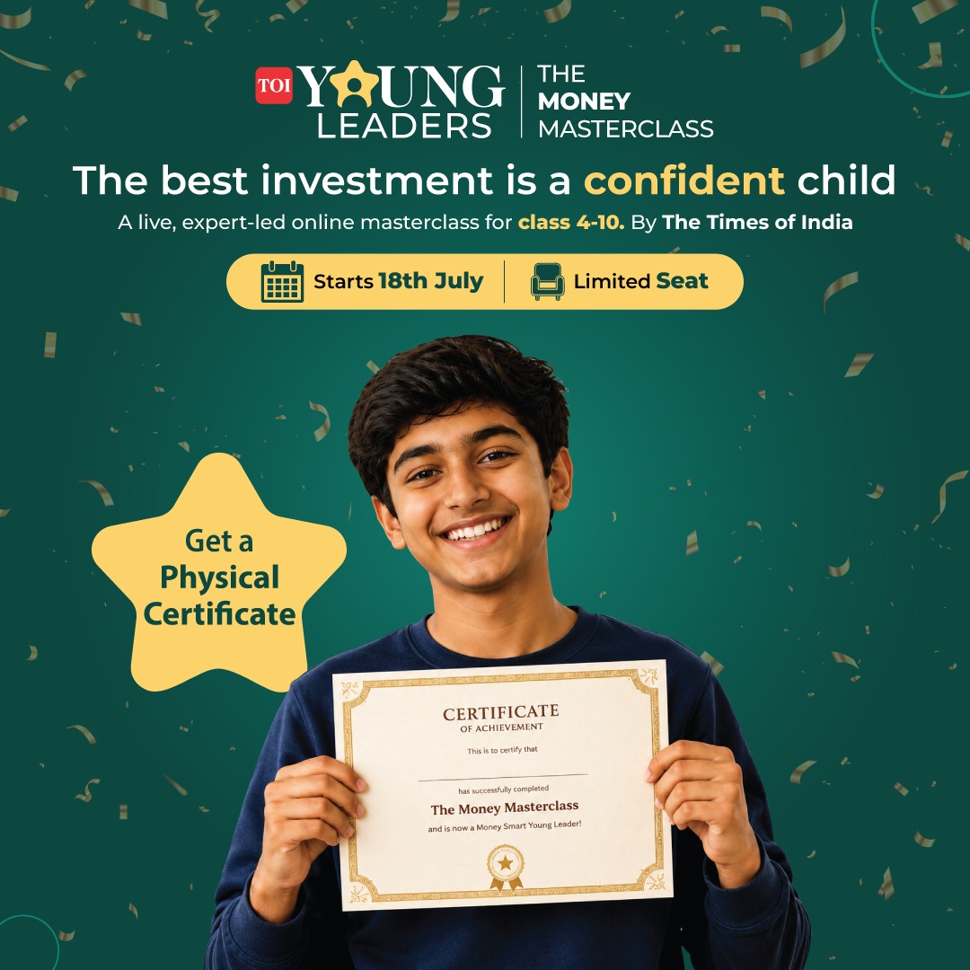 The Times of India Facebook ad: Help your child develop smart money habits at…