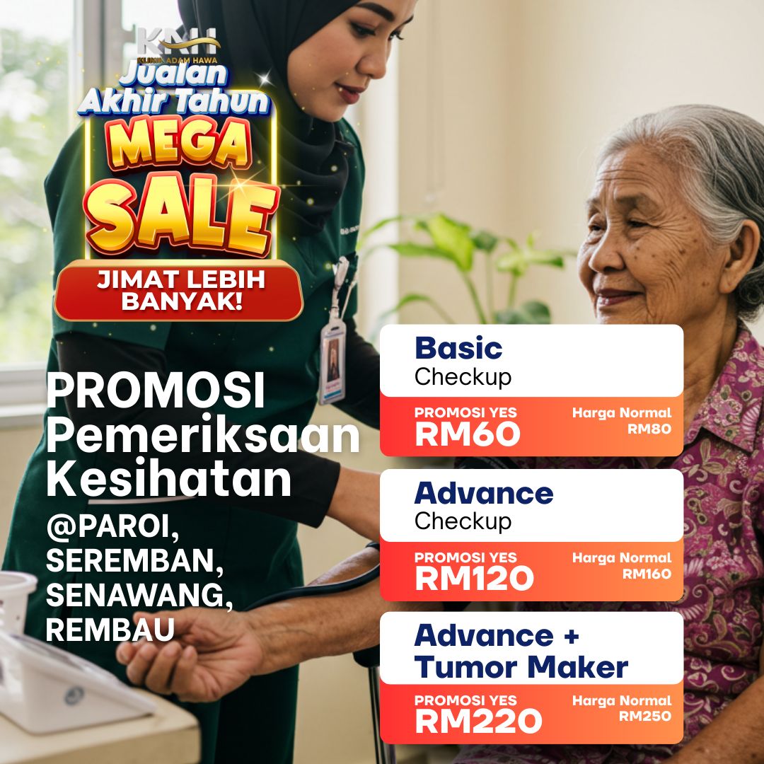 Klinik Adam Hawa Paroi Facebook ad