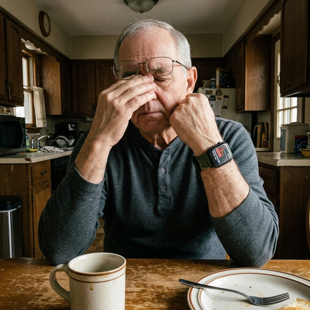James R. Holloway Facebook ad: Stop letting your watch decide how you feel