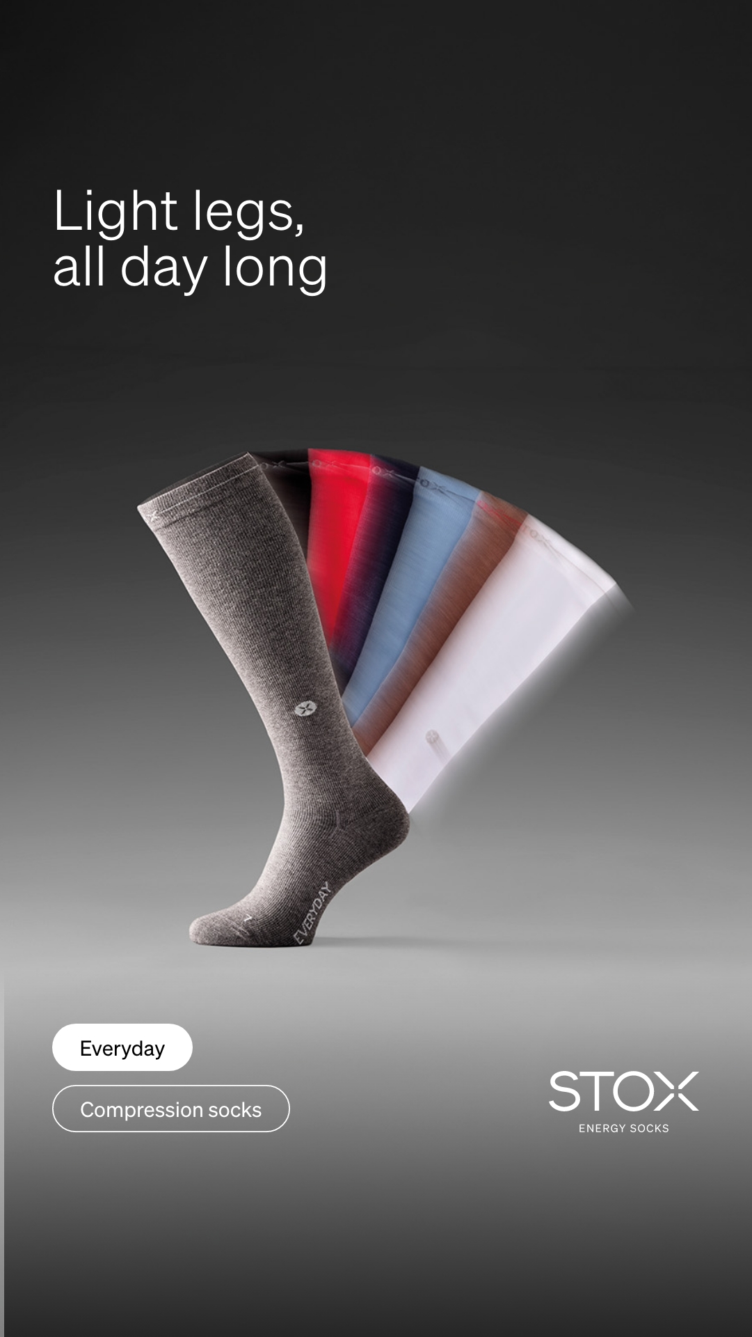 STOX Energy Socks Facebook ad