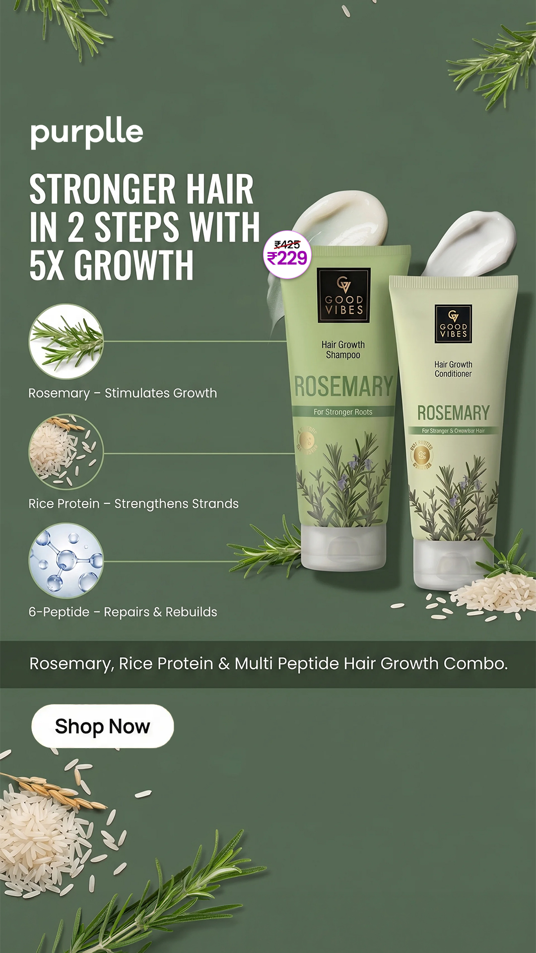 Purplle.com Facebook ad