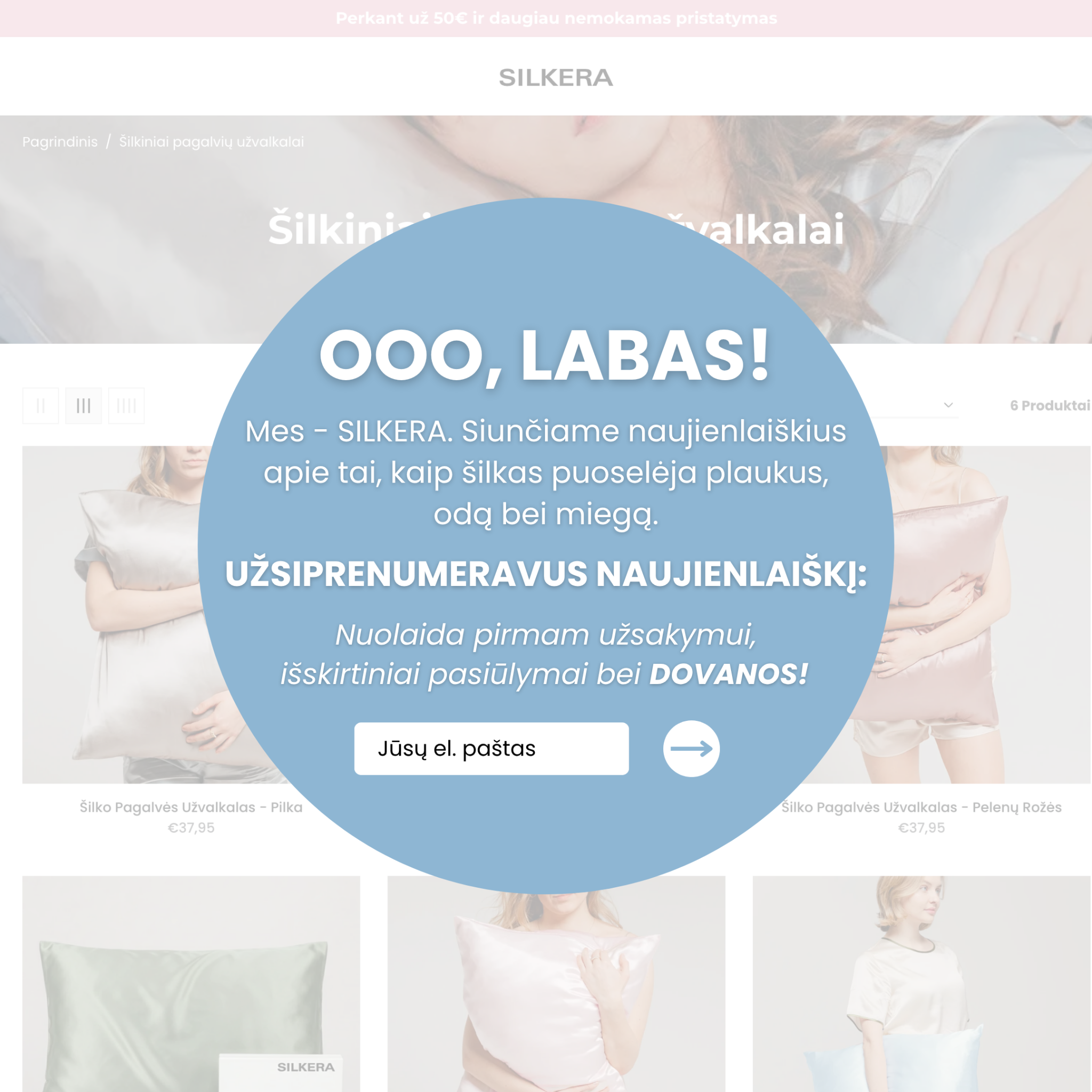 SilkEra Facebook ad