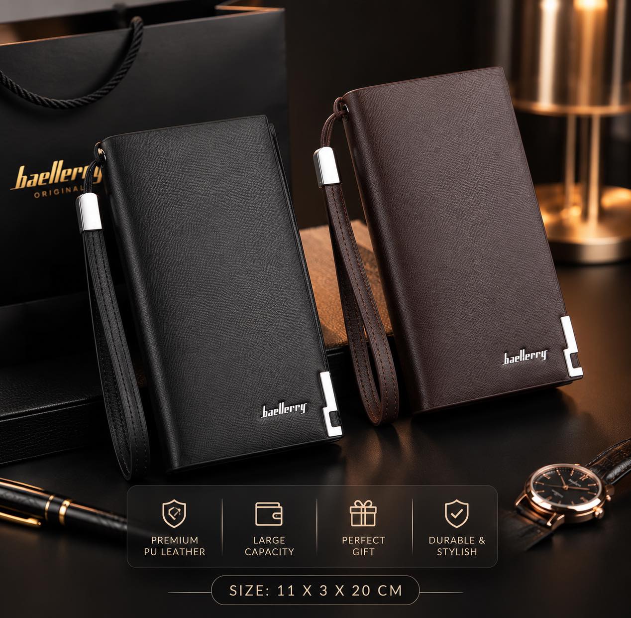 Stylish Corner Facebook ad: New Model Wallets & Jewelry Items Available Now