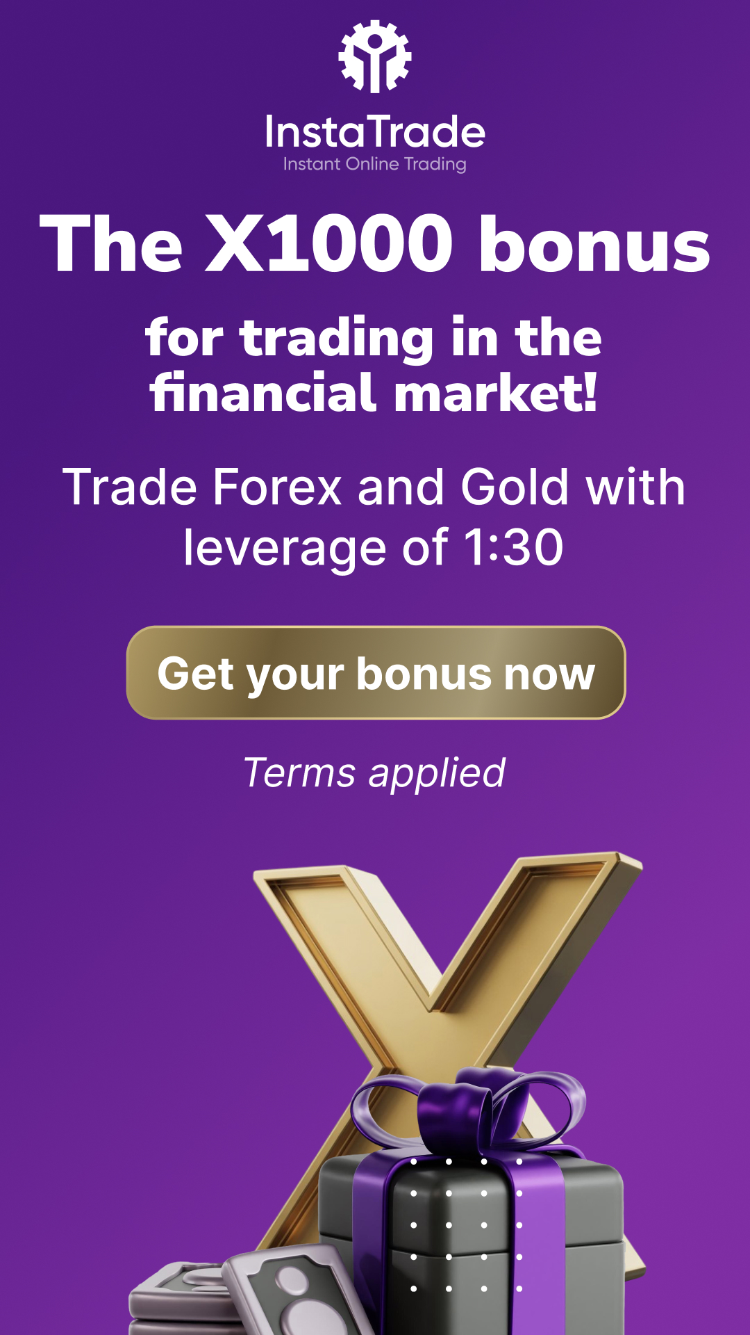 InstaForex & InstaTrade Fan Club Facebook ad