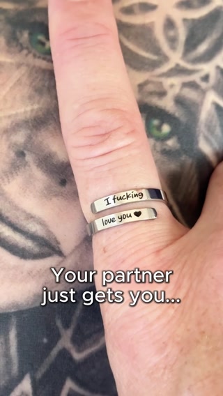 Hope Rings Facebook ad: I F♡cking Love You Ring