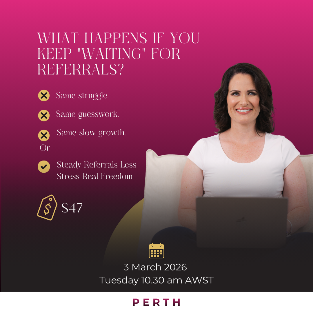 Vanessa Norman Facebook ad: The 3-Part NDIS Referrals Framework