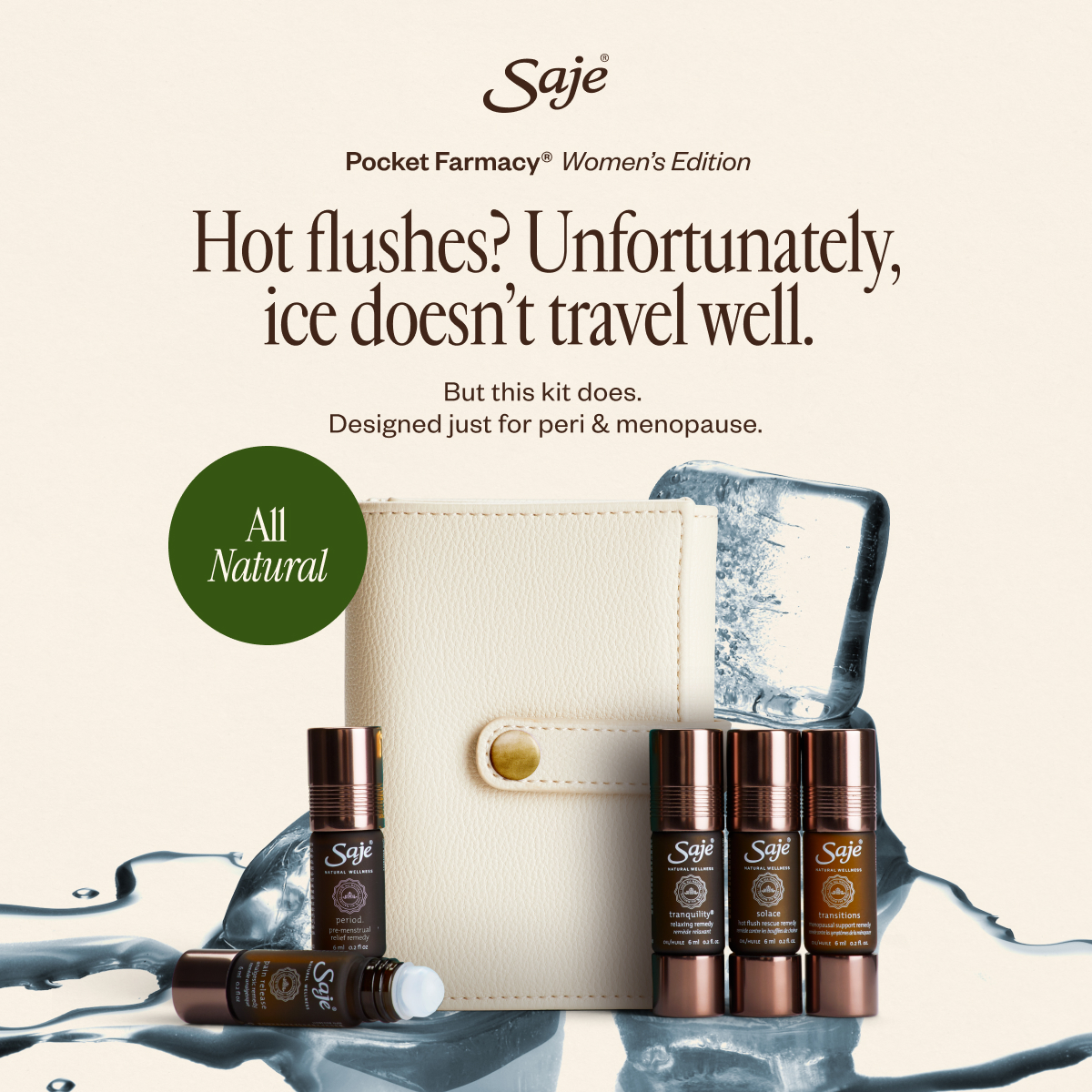 Saje Wellness Facebook ad