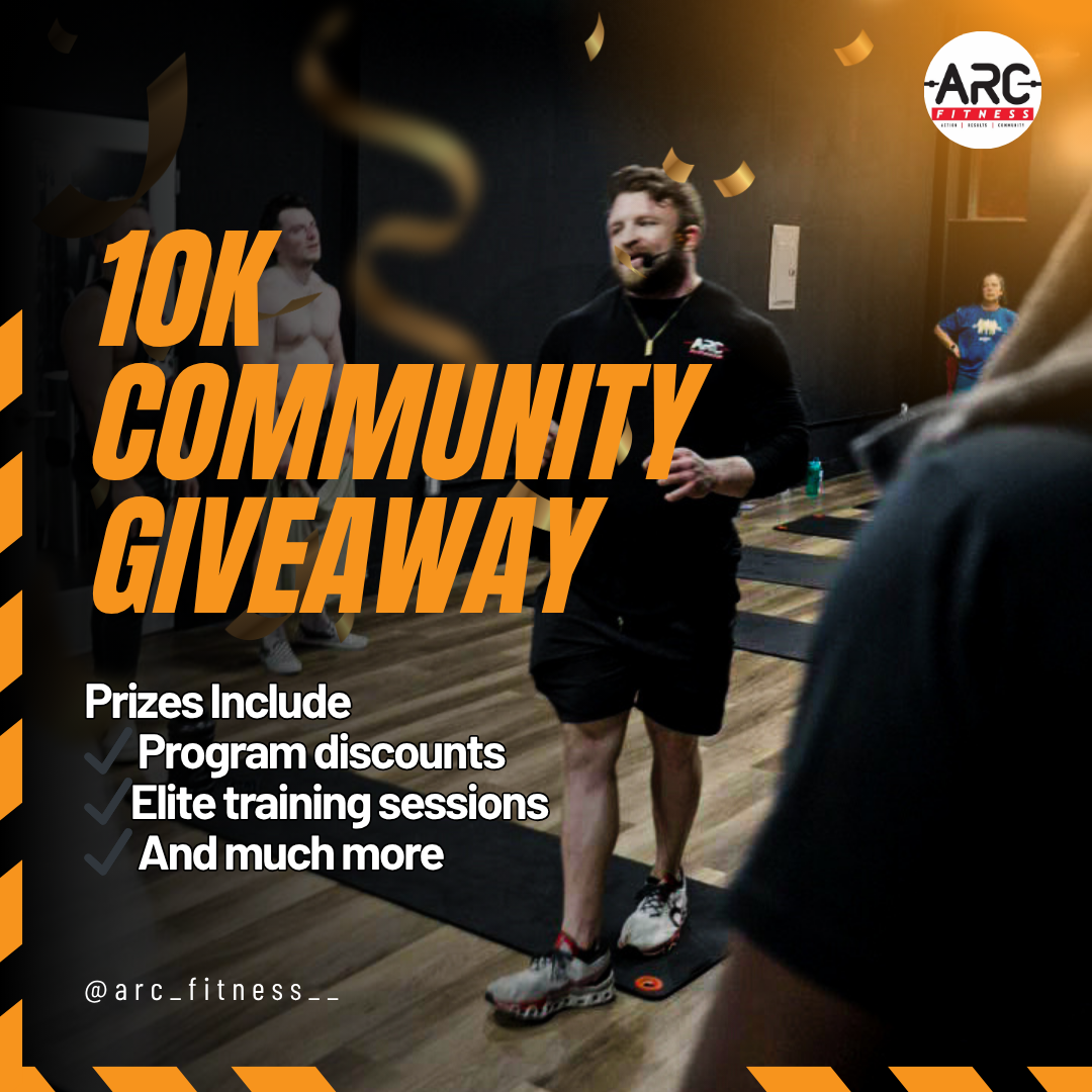 ARC Fitness Facebook ad: $10K in Memberships & Prizes