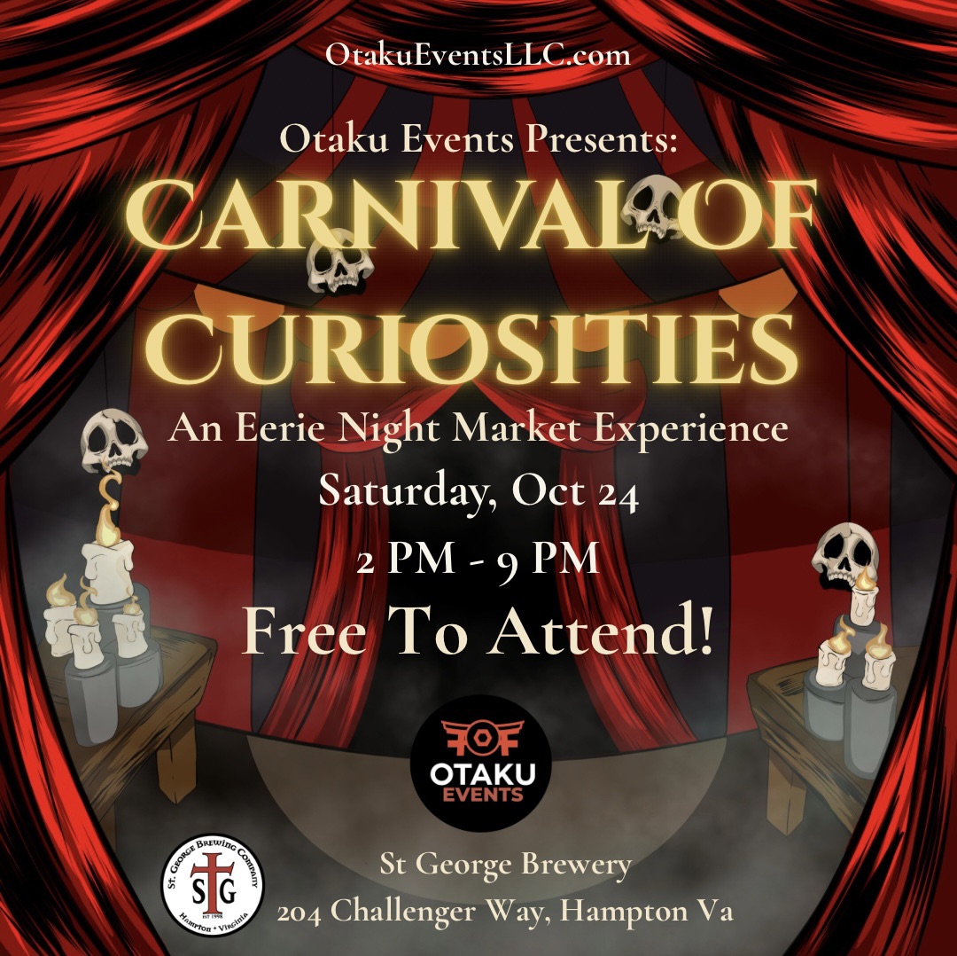 Otaku Events LLC Facebook ad: Carnival of Curiosities
