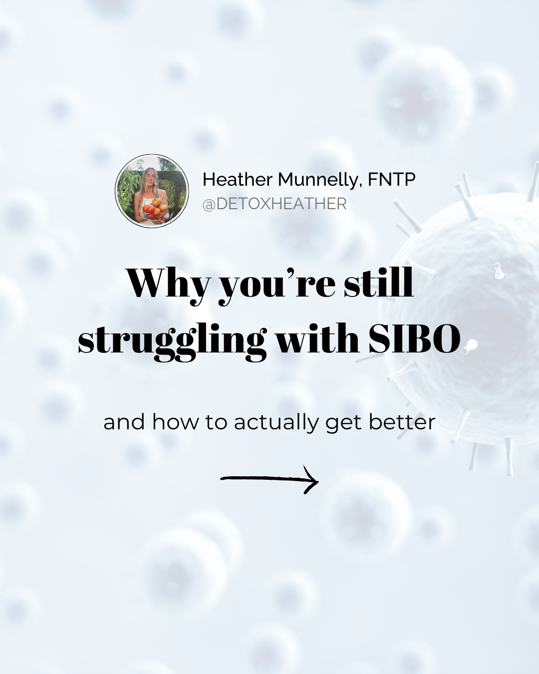 Detox Heather Facebook ad: Hey! I’m Heather, founder of the signature program…