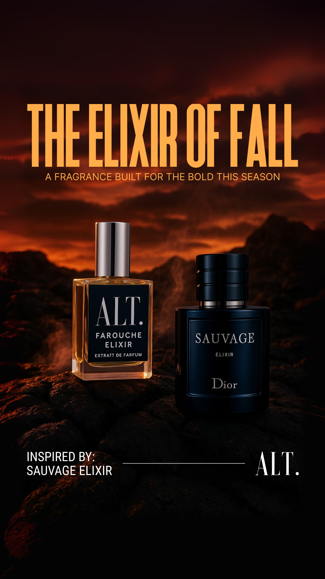 ALT. Fragrances Facebook ad