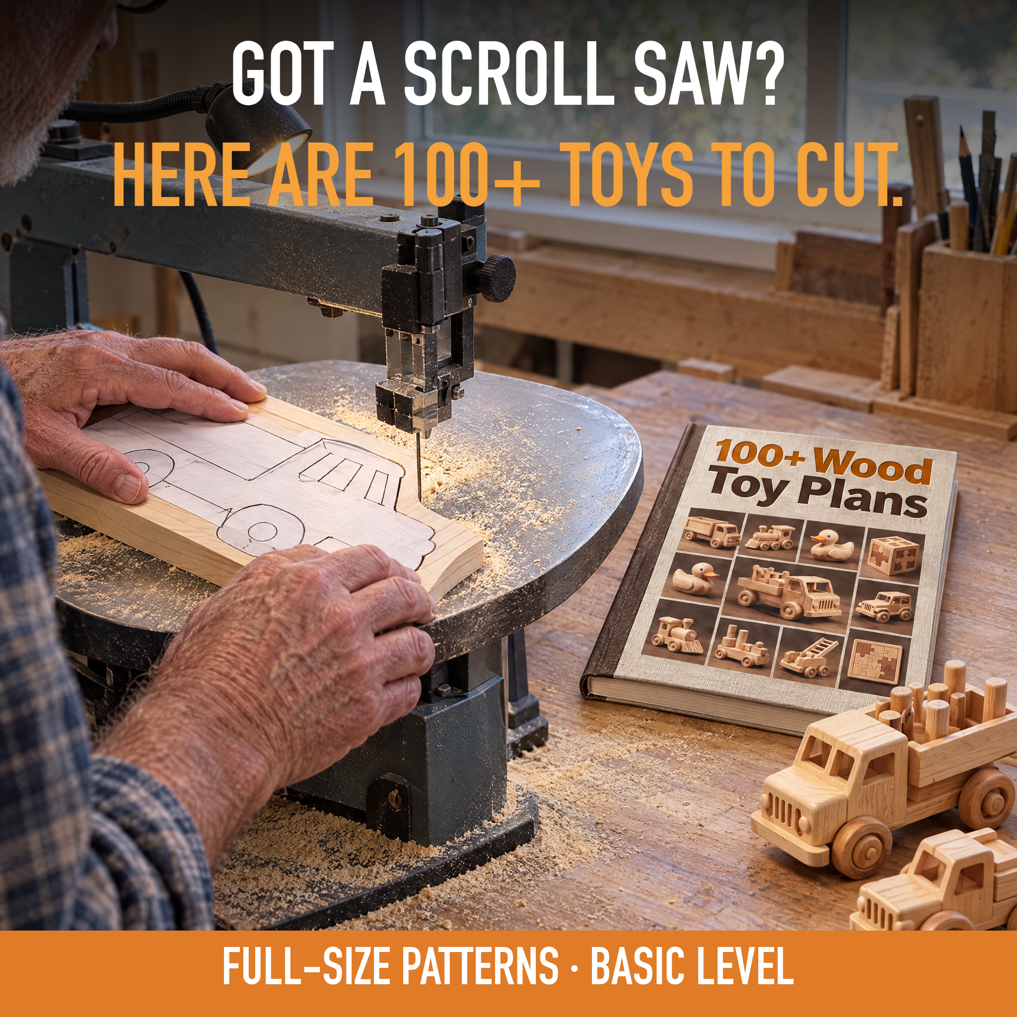 Master Crafts DIY Facebook ad: Build a Toy They'll Never Forget
