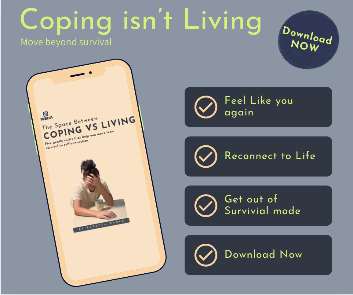 Rebeka Roams Facebook ad: Ready to start actually living?!