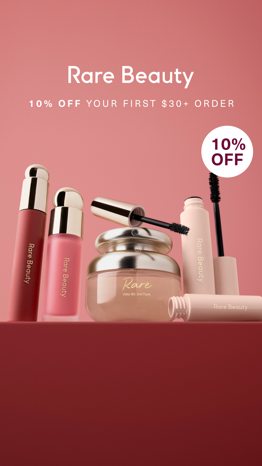 Rare Beauty Facebook ad