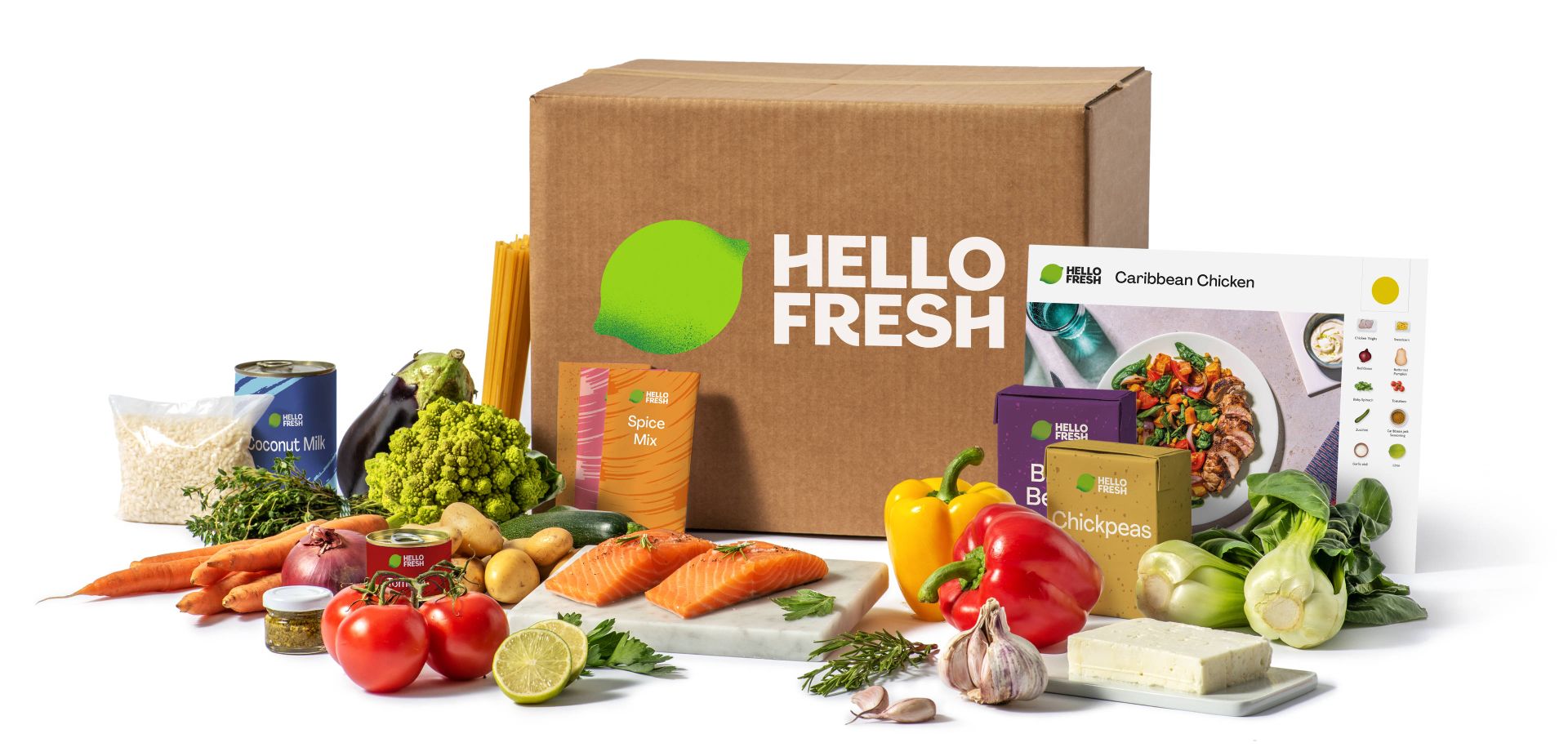 XLB e Business Facebook ad: Meal Kit Delivery Plans & Food Boxes | HelloFresh