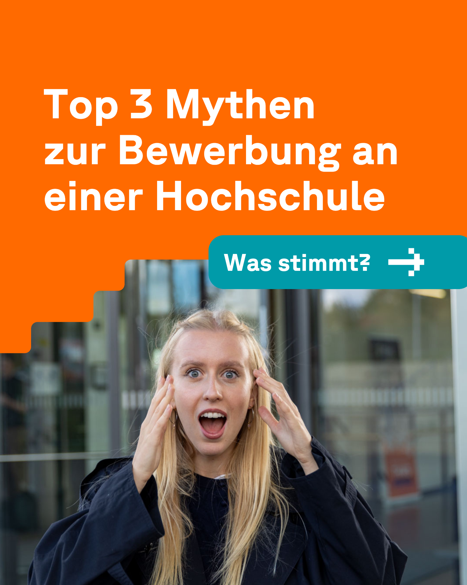 Technische Hochschule Würzburg-Schweinfurt Facebook ad: Bewerbung für ein Studium?