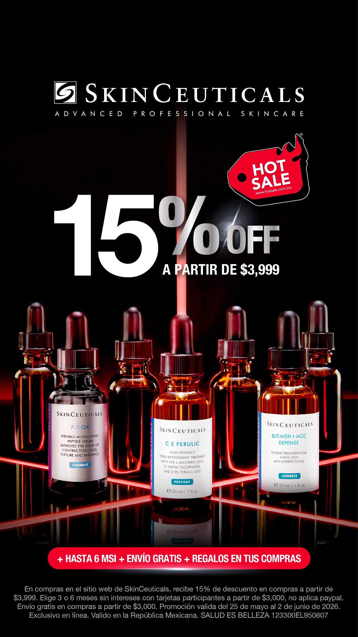 SkinCeuticals Facebook ad from May 25, 2026