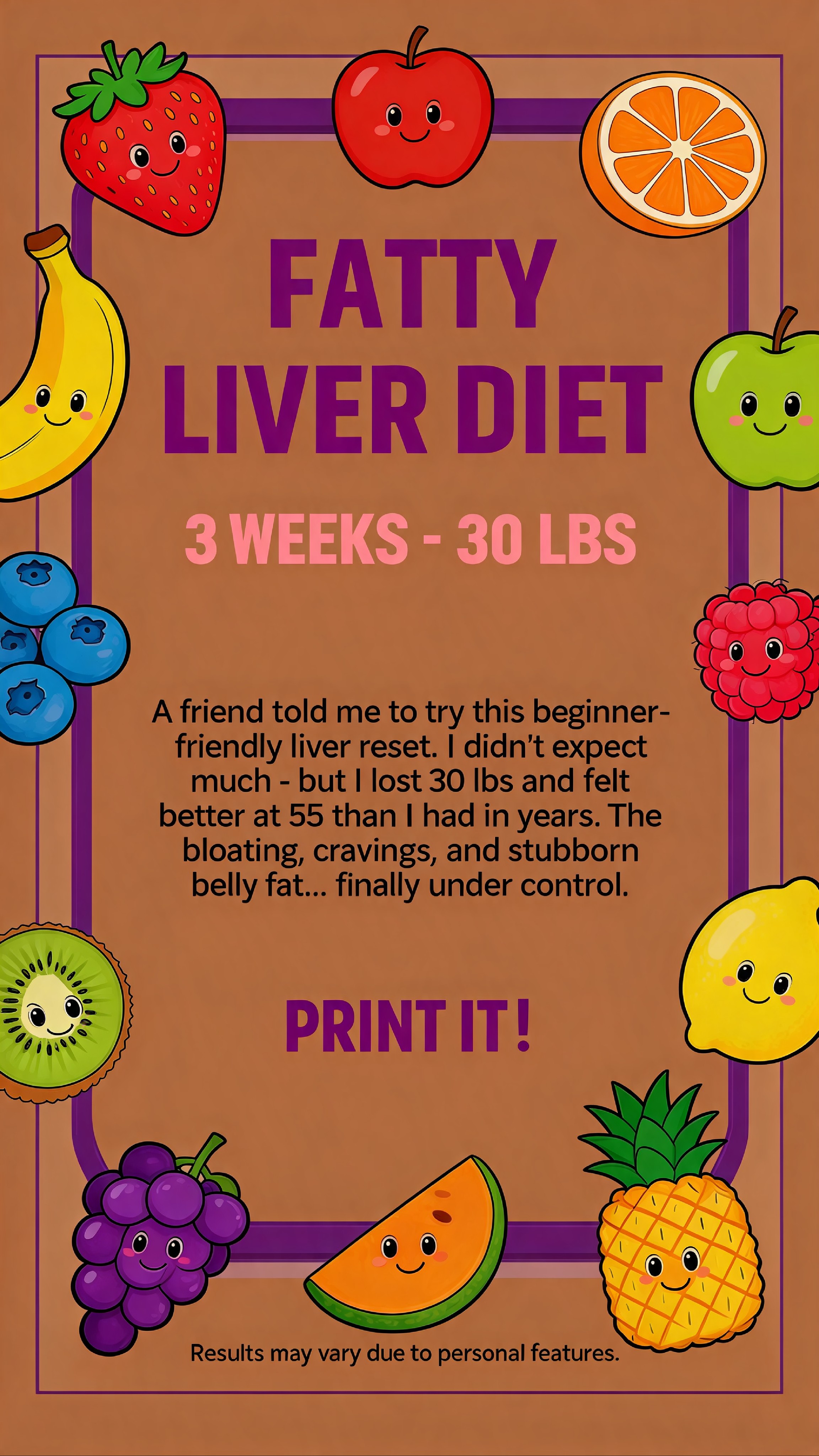 28 - Day Fatty Liver Detox Challenge Facebook ad