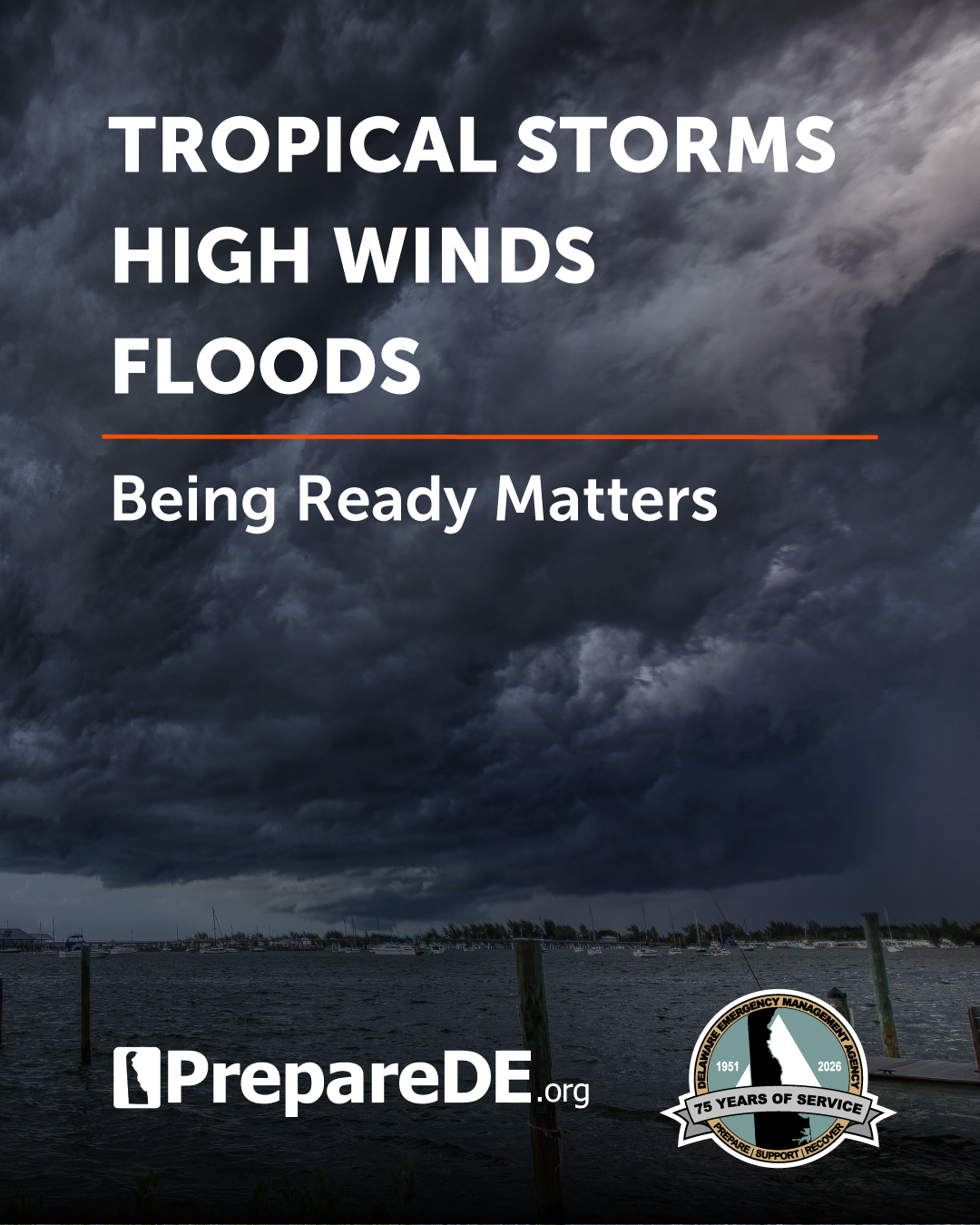Delaware Emergency Management Agency Facebook ad: Know Your Zone