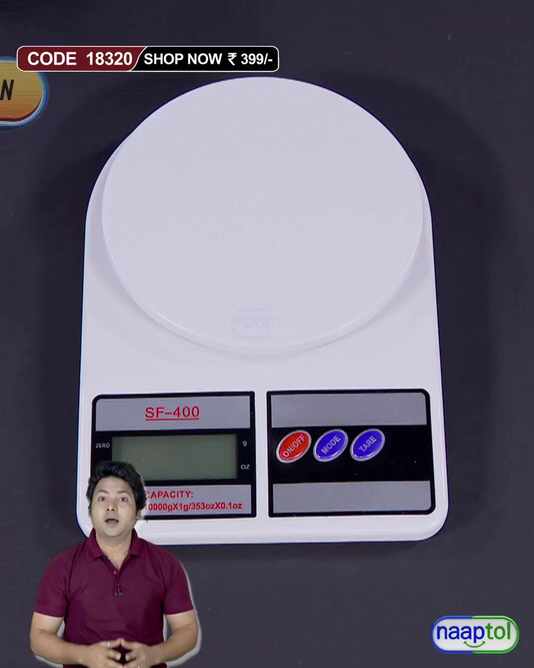 Naaptol-13 Facebook ad: Unlock Culinary Accuracy with Every Dish!