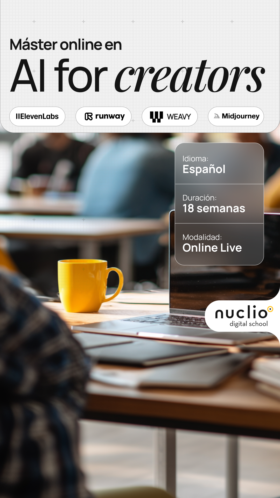 Nuclio Digital School Facebook ad