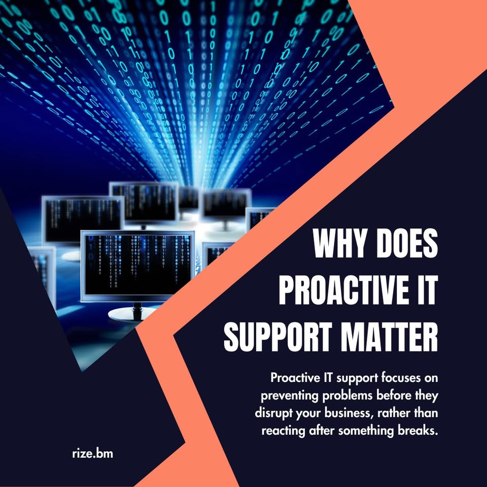 Rize Technologies Facebook ad: Instead of waiting for systems to fail, your…