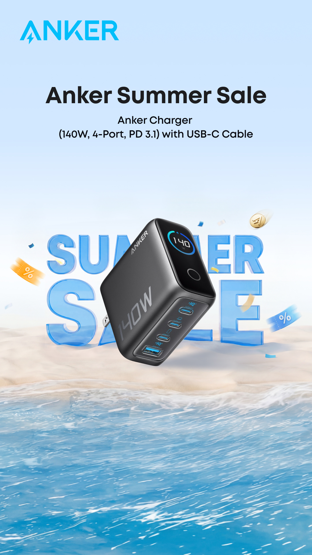 Anker Facebook ad