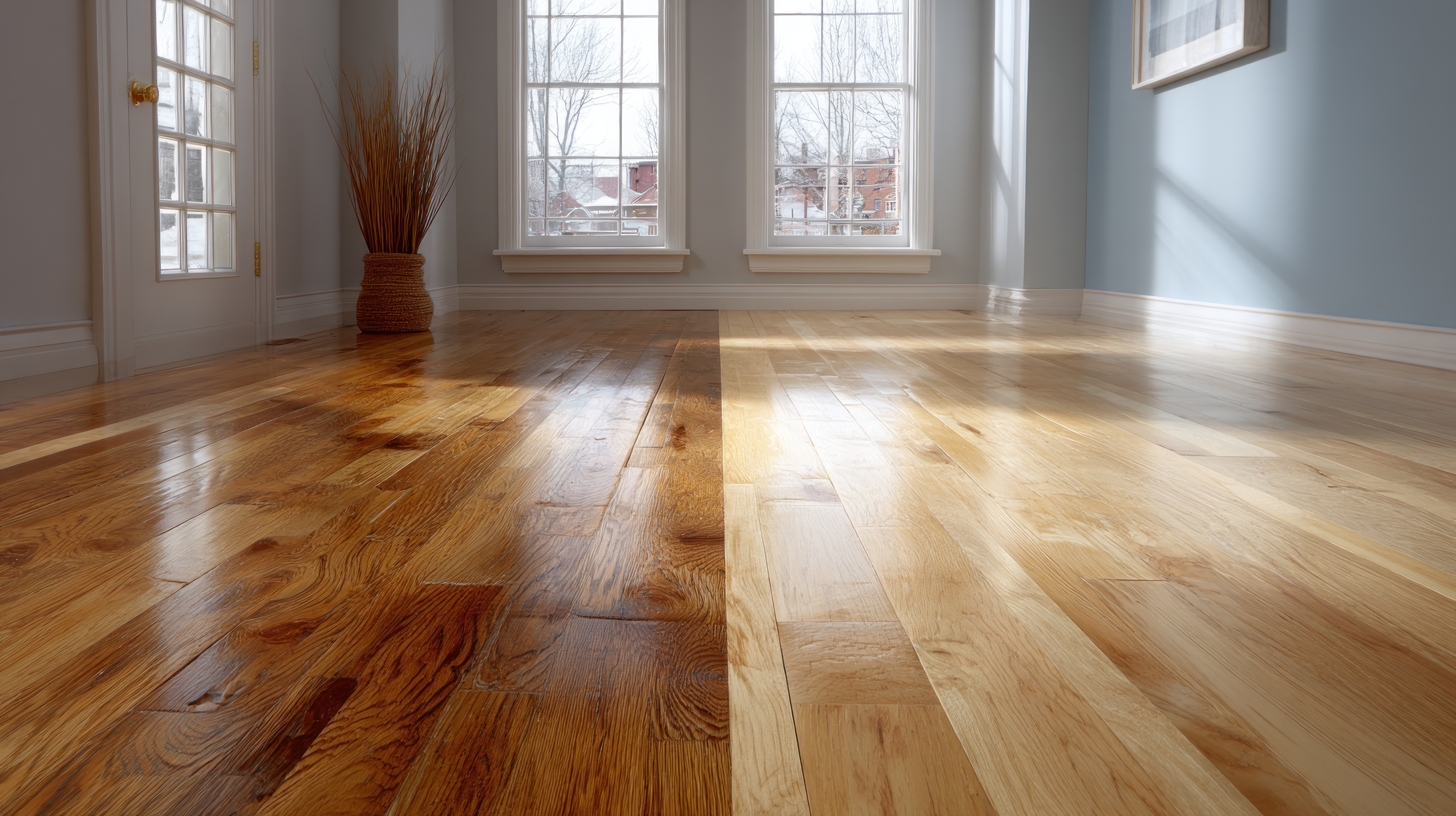 Affordable Flooring & Home Renovations Facebook ad: Bring Your Hardwood Floors Back to Life, Affordably!