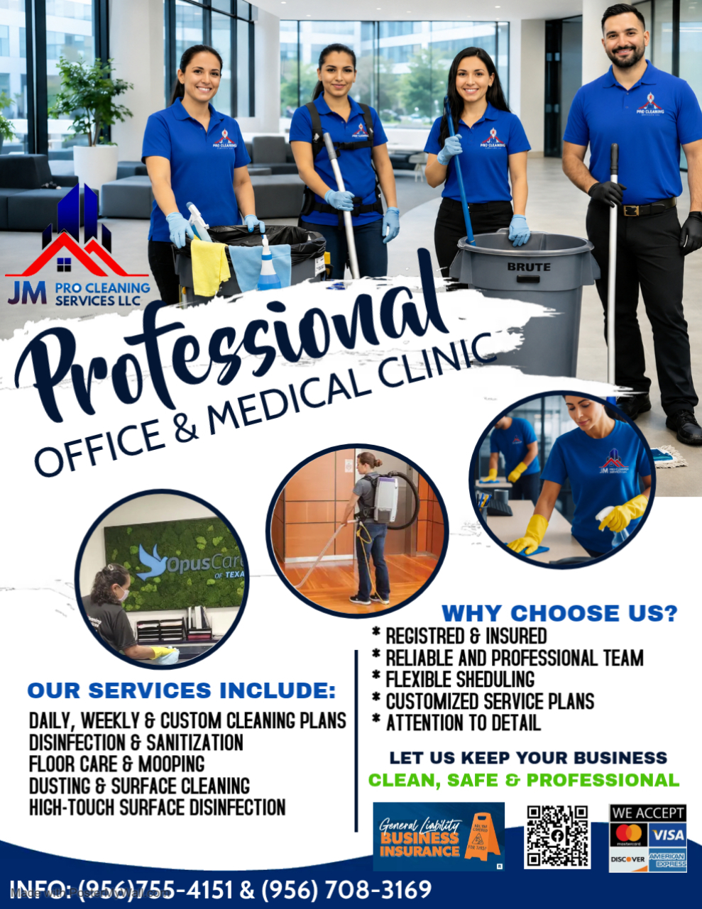 JM Pro Cleaning Services LLC Facebook ad