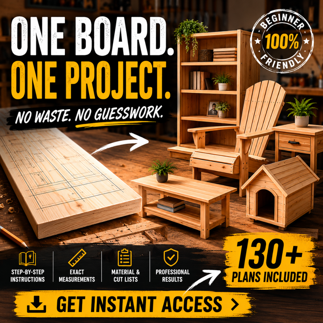 Wood Blueprints Facebook ad