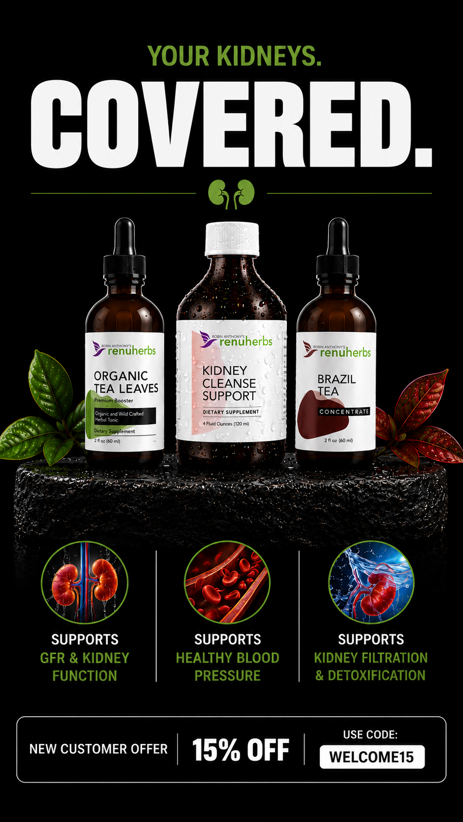 Renu Herbs by Robin Anthony Facebook ad