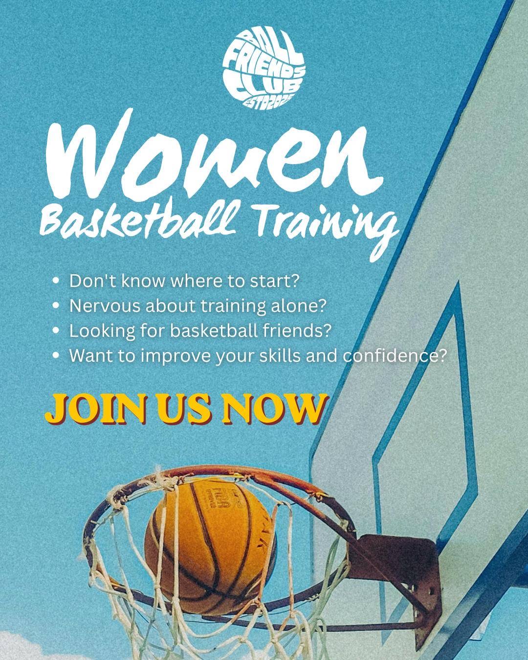 BallFriends Club Facebook ad: YES, it’s an all-girls basketball class!