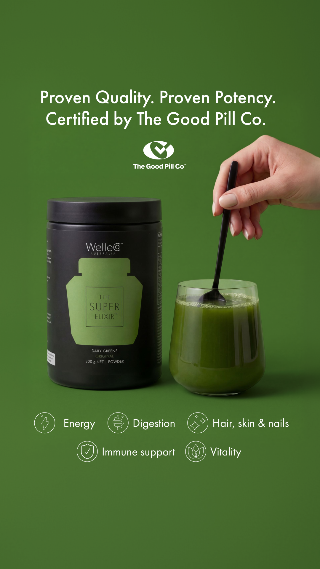 WelleCo Facebook ad
