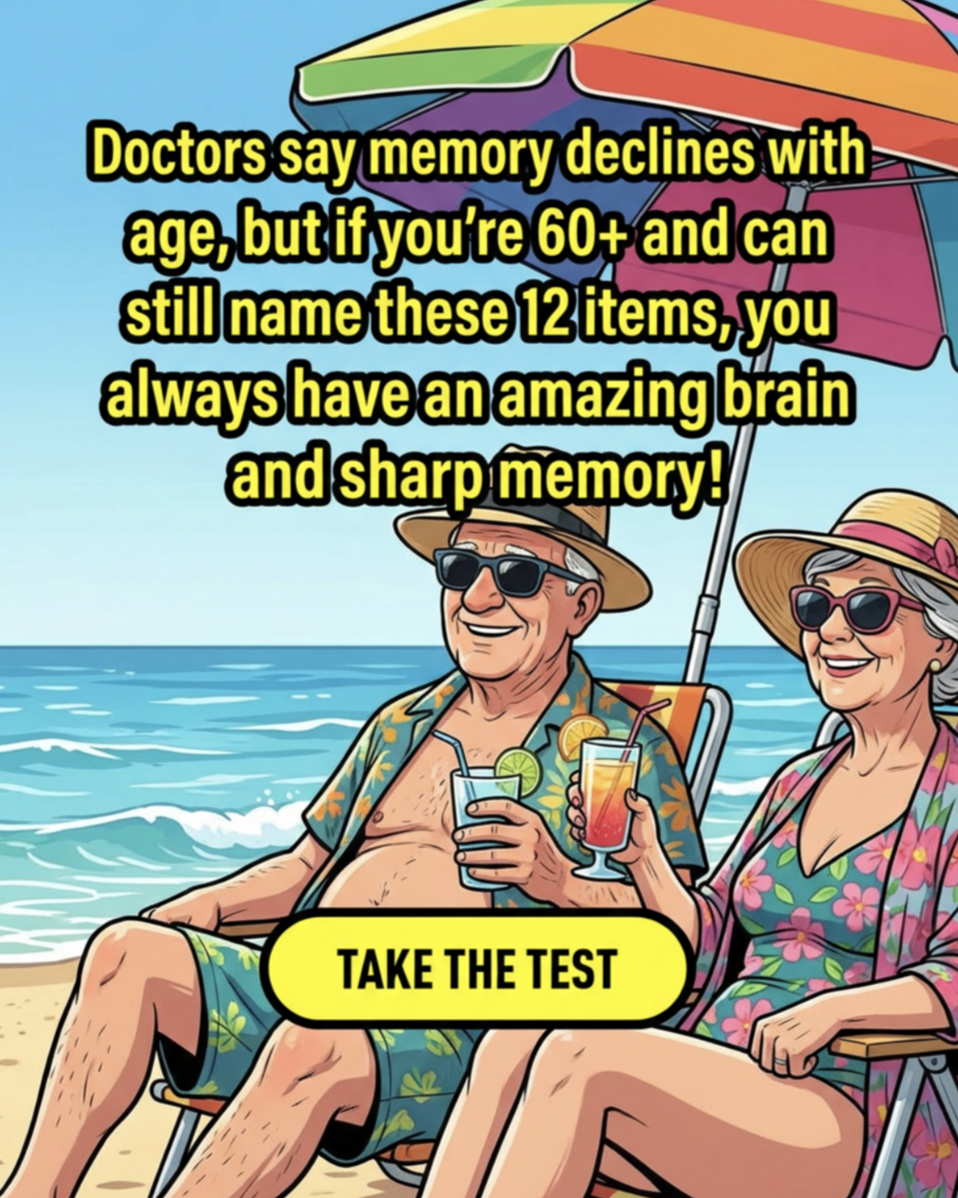 Clara Sage Facebook ad: IQ Test