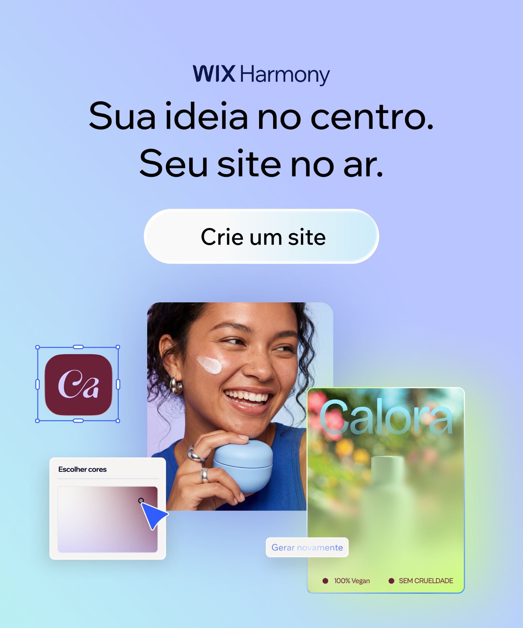 Wix Facebook ad