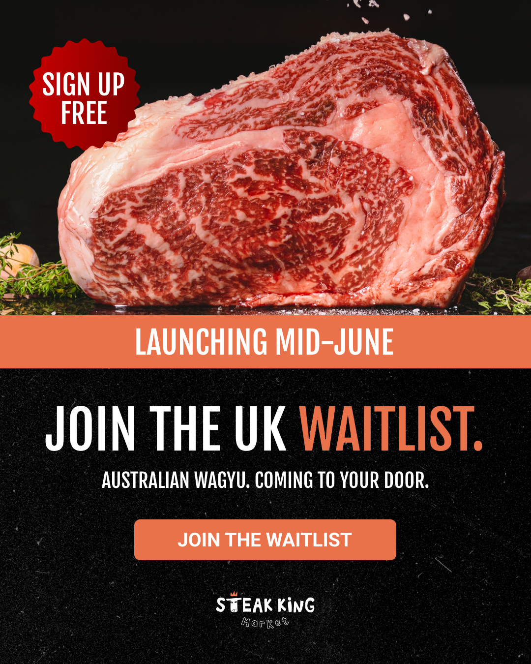 Steak King UK Facebook ad