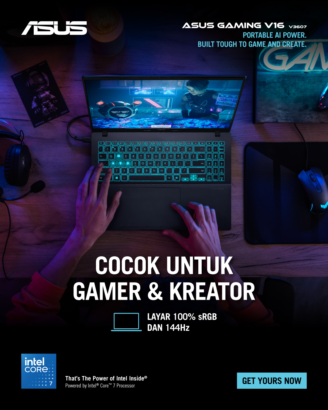ASUS Facebook ad